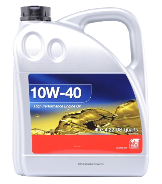 Моторное масло FEBI SAE 10W-40, 4л